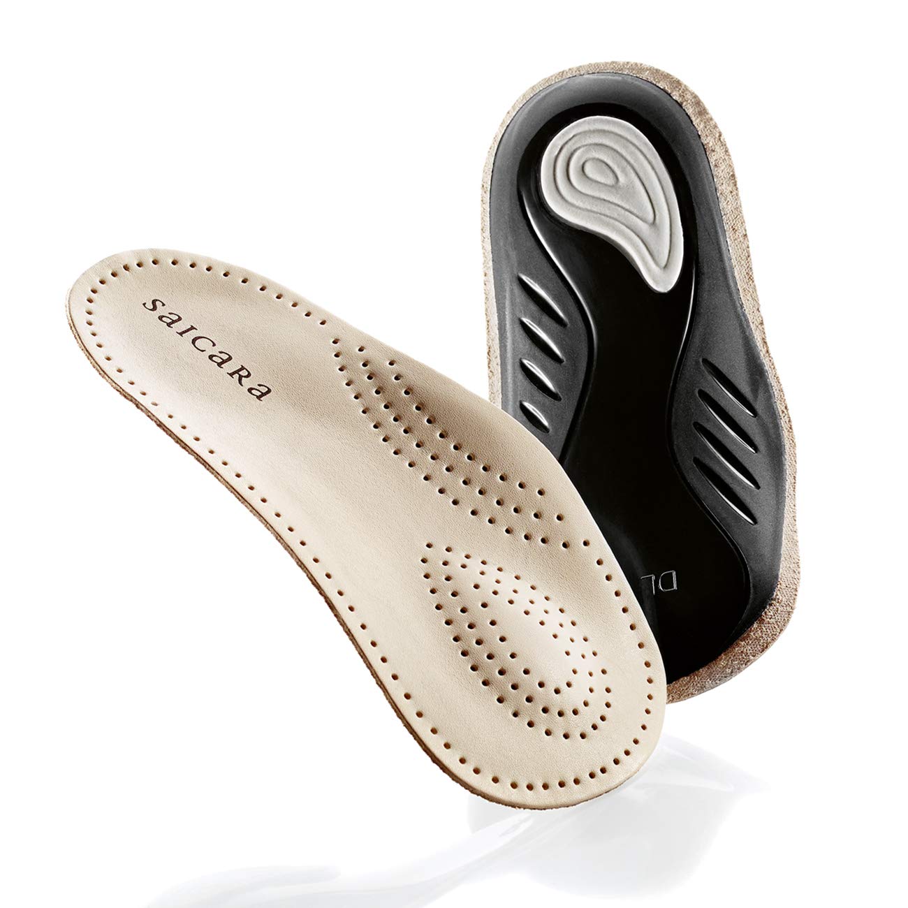 Saicara Allday Comfort Mini Heel, Arch Support & Heel