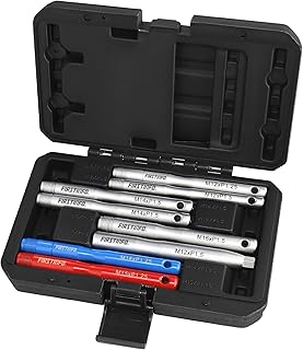 FIRSTINFO F3924N Wheel Hanger Pin Set-8 Piece, Wheel Stud Alignment Guide Tool, for Changing Tires on Cars with Lug Bolts