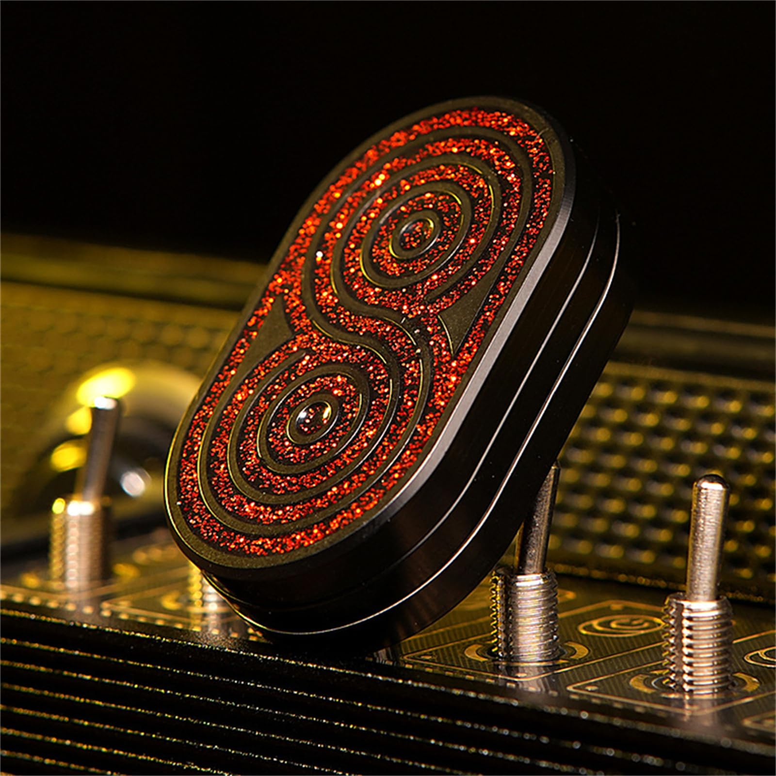 Amazon.co.jp: 絶妙なEDC Fidget Toys 3層 フィジェットトイステンレス