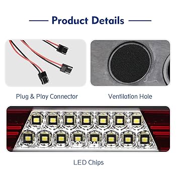 Amazon.com: LED 3rd Third Brake Light Replacement for F150