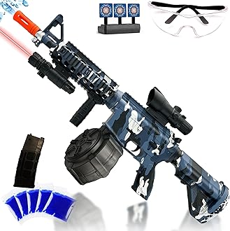 Large Electric Gel Ball Blaster for Outdoor Games,Gel Ball Blaster forTeam Game-Optimal Gifts - Ages 14 +