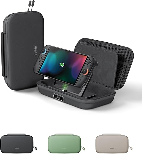 Belkin Nintendo Switch 2 Charging Case Pro, 10000mAh Power Bank, 30W Fast...