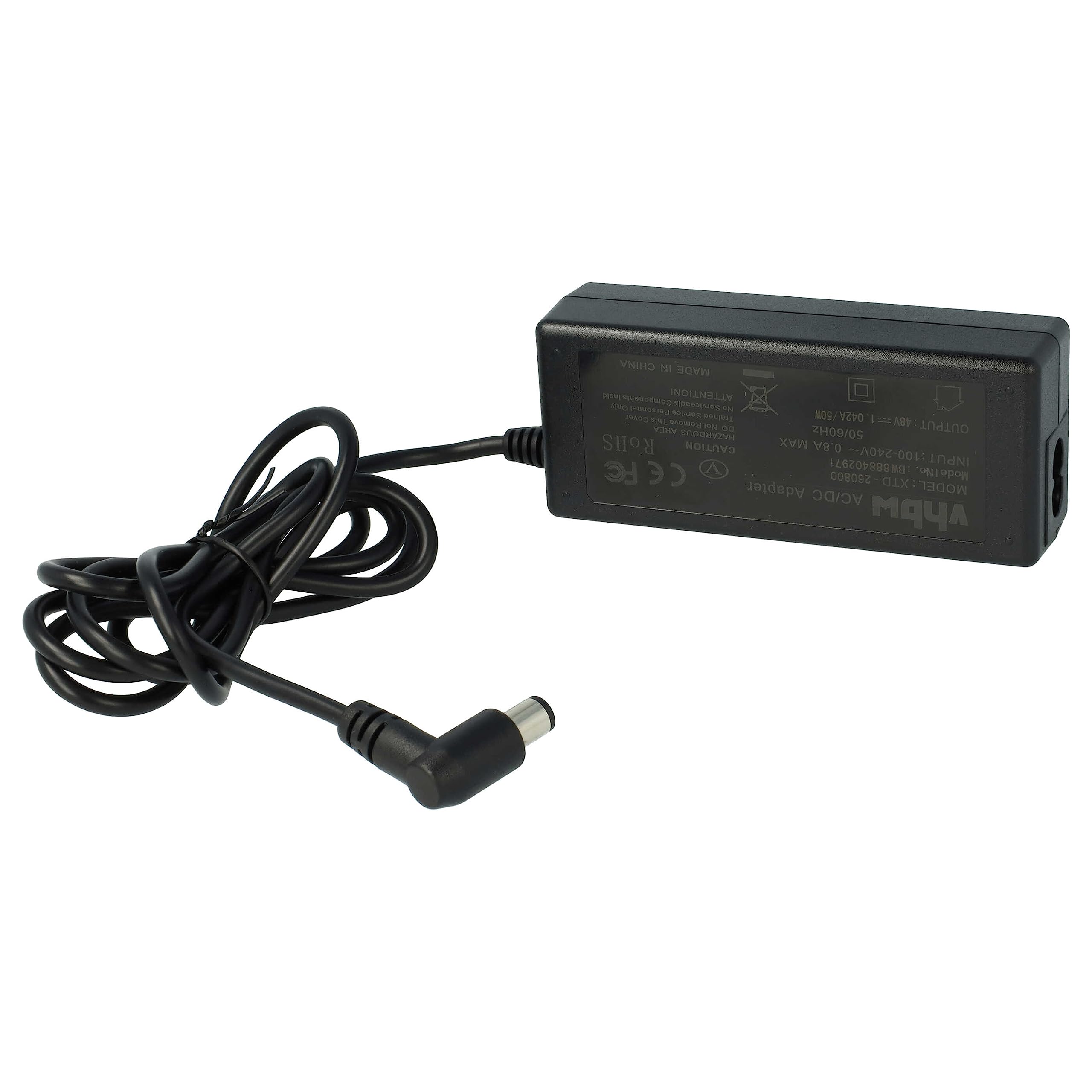 vhbw alimentatore compatibile con Cisco CP 8851-3PCC, CP 89/9000, CP-8841-K9, CP-8851-K9, CP-DX650 UC telefono fisso, telefono di casa