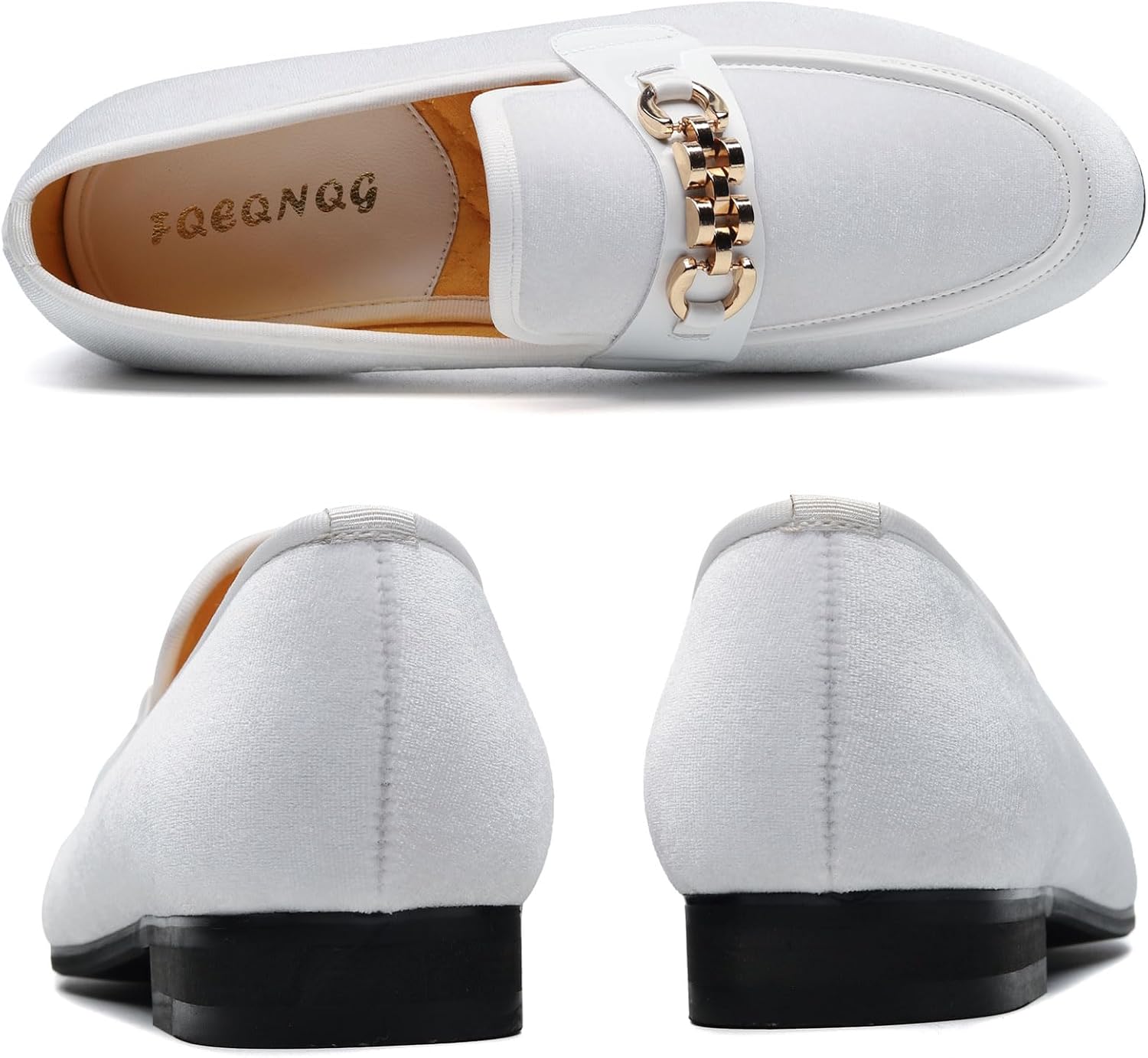 Men's Fashion Formal Velvet Loafers and Wedding Dress Shoes for Men, Penny Slip-On Smoking Luxury Men Casual Shoes - Image 6