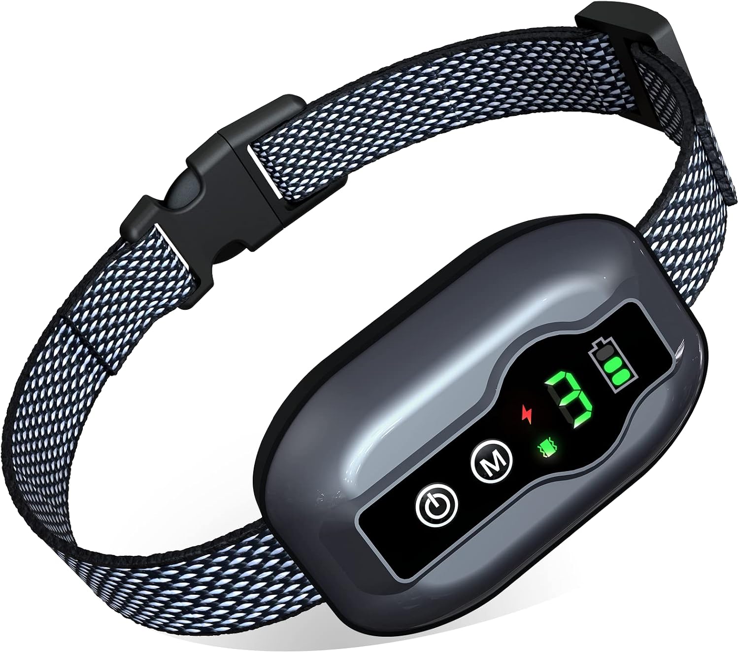 Dog Bark Collar VENTOSO Training Bark Collar, Smart Anti-Barking Collar for Large Medium Small Dogs, Rechargeable Dog Eletronic Pet…
