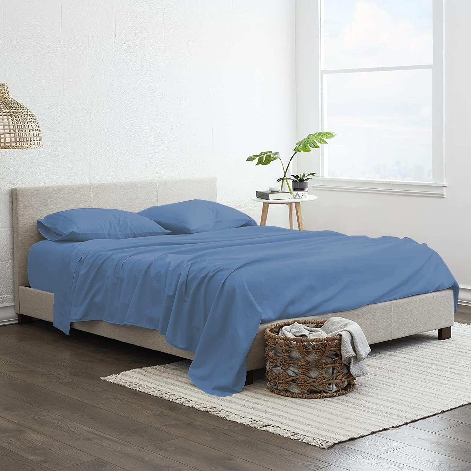 100 Cotton Hotel Sheets Sheets Set 600 Thread Count Sheets, Luxury 100 Egyptian