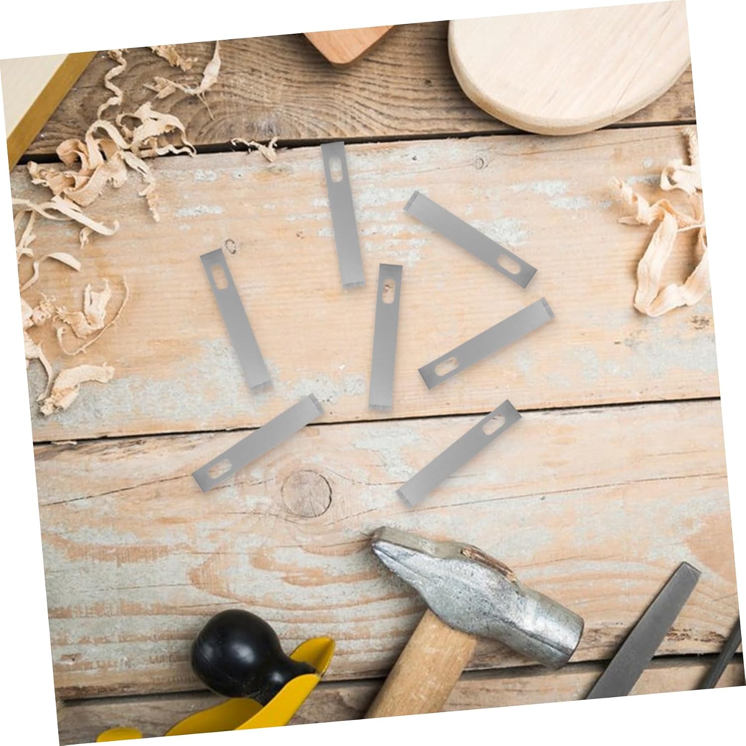 VILLCASE 100pcs Sharp Precision Cutting Tool for Wood Plastic Soft Metal Ergonomic Design for Comfortable Use DIY Projects