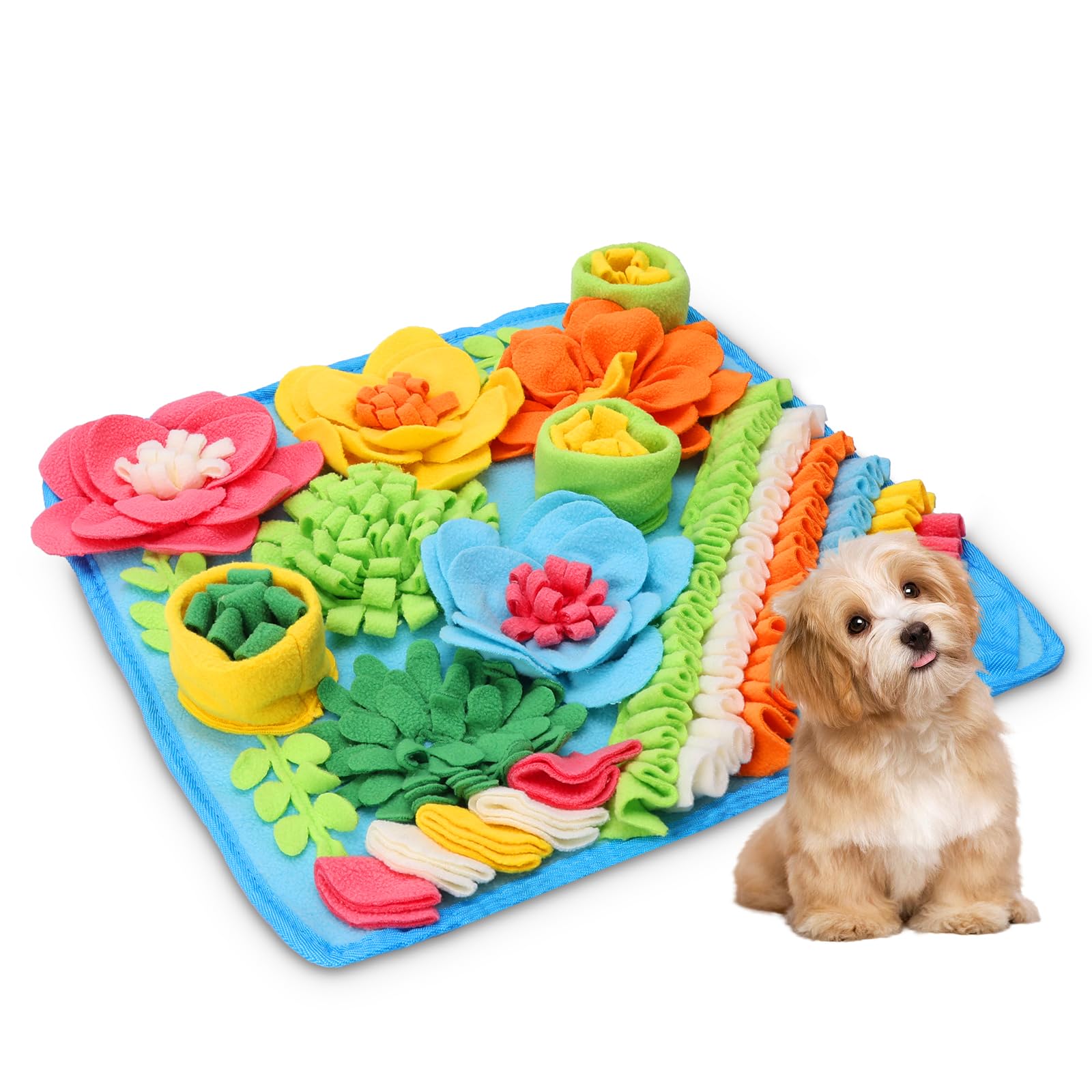 ORIA Snuffle Mat for Dogs Interactive Feeding Game Toy for Dogs Durable & Anti Slip