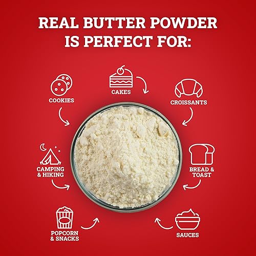 Miniatura 14 de Hoosier Hill Farm la mantequilla verdadera en polvo, 1 lb sin gluten ni rBGH y libre de rBST