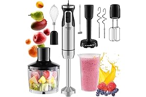 MuellerLiving Ultimate 8-in-1 Immersion Hand Blender Set