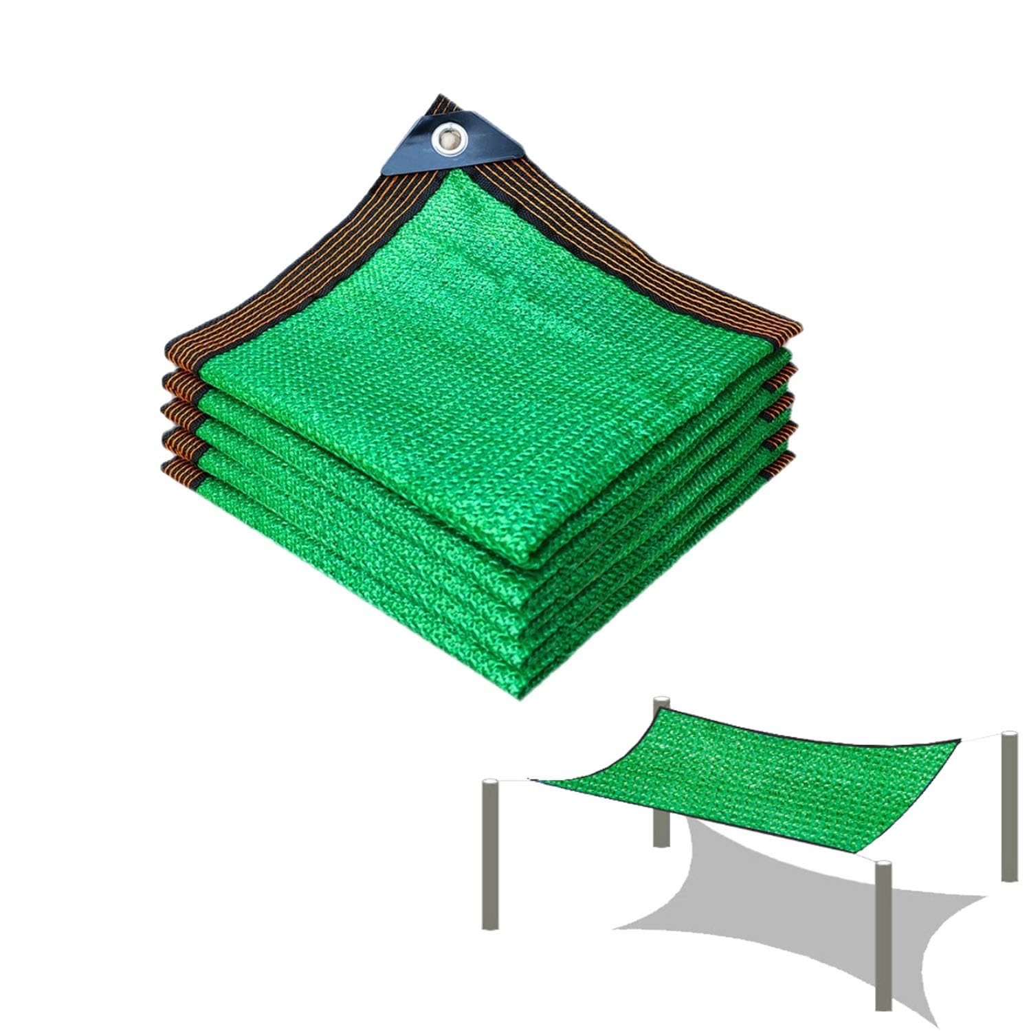 Schattennetz 2x3m, Beige – Verdickt, 85% Schatten, UV-beständig Für Balkon, Garten & Sichtschutz