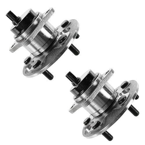 Miniatura 720 de TRQ Juego de 2 rodamientos de rueda delantera y conjunto de cubo compatible con Ford Mustang 2005-2007 2005-2014