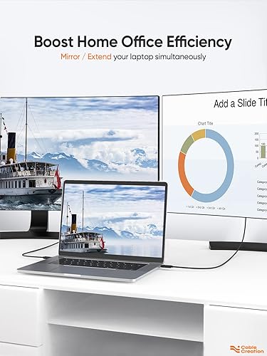 Miniatura 5 de Cable USB C a HDMI, CableCreation adaptador de USB Tipo C a HDMI 6 FT