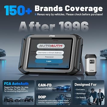 XTOOL D9S PRO Scan Tool with ECU Programming/Coding :2026 AI Assisted Wireless Car Diagnostic Scanner Bi-Directional Topology Map Service 45+ FCA/DoIP/CAN FD, Full System, 3 Year Update