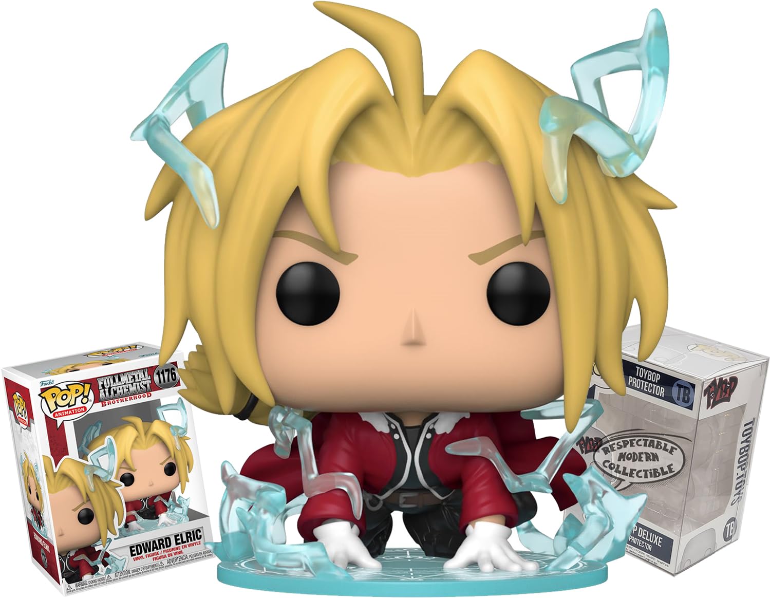 Full Metal Alchemist Brotherhood Edward Elric + ToyBop Pop Protector