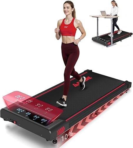 Walking treadmill, Black Red