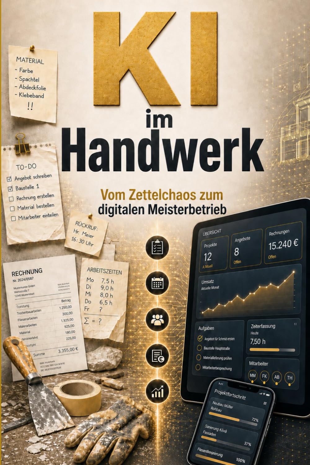 KI im Handwerk: Vom Zettelchaos zum digitalen Meisterbetrieb