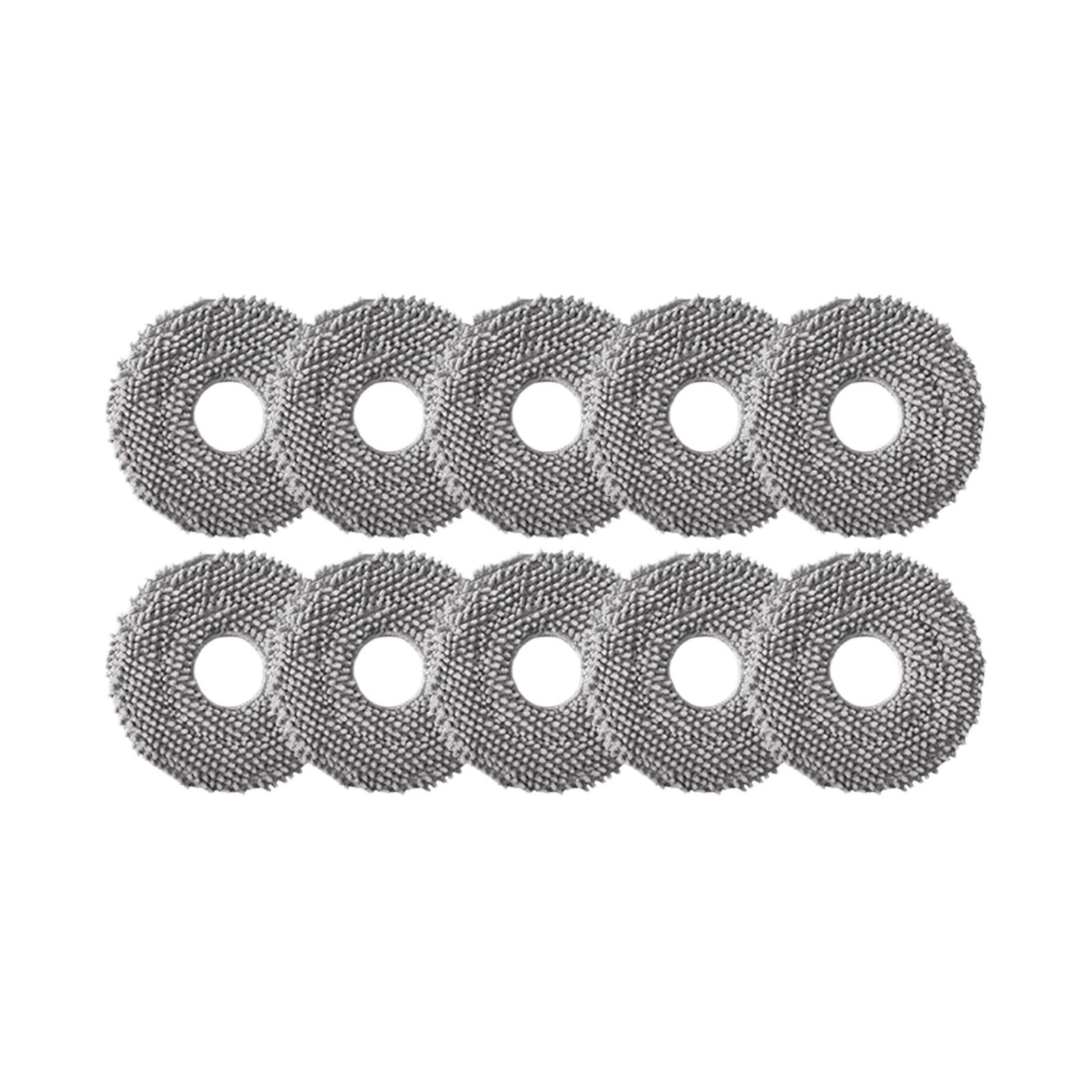 SLAQEYDJS Generic Robot Vacuum Mop Cloth Replacement Parts, Compatible For Roborock Saros 10R S9 MaxV Slim G20S Ultra(16pcs)