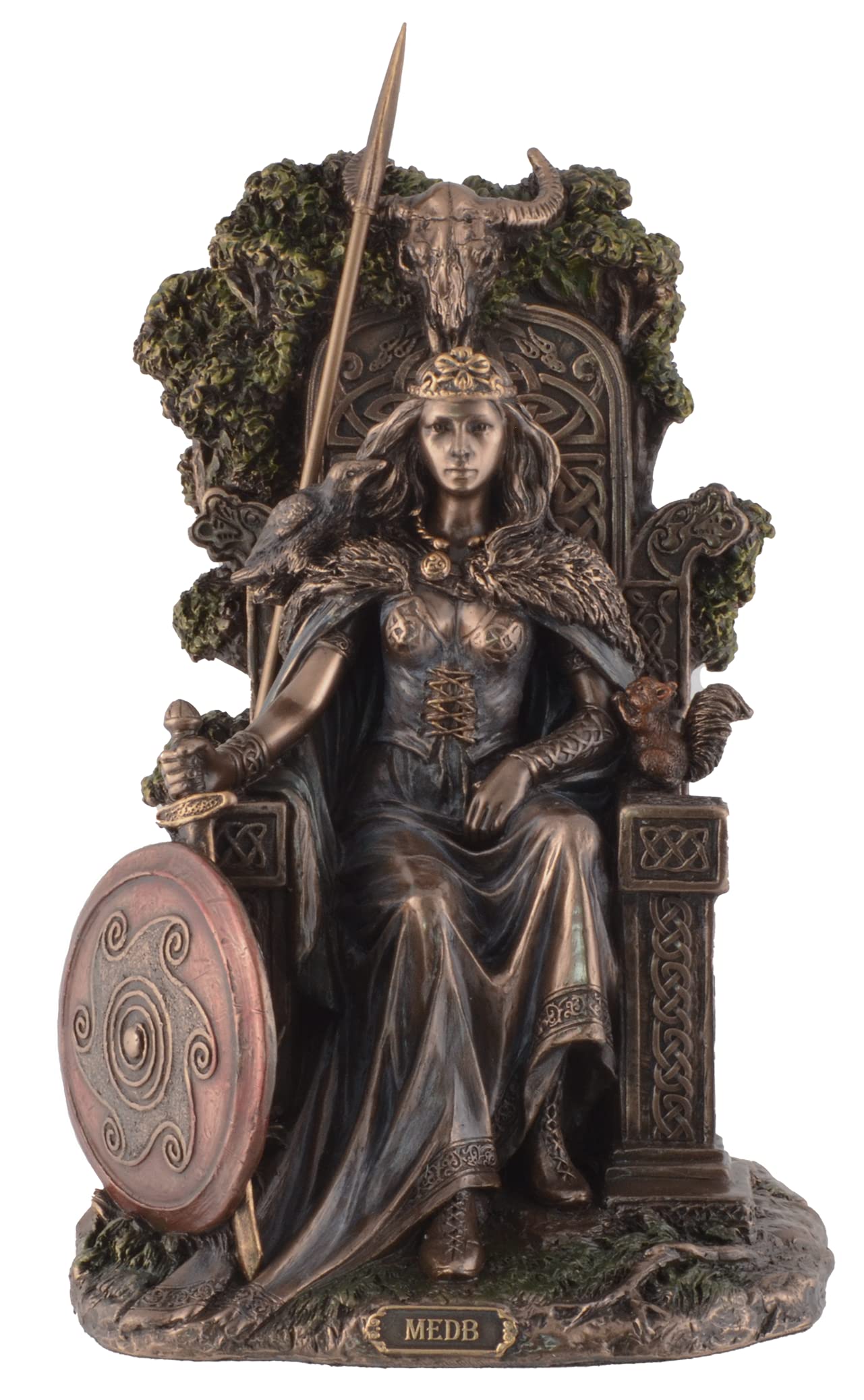 Vogler Joh. Vogler Gmbh Bronze Medb Von Connacht Celtic Sagengoddess - D By Veronese