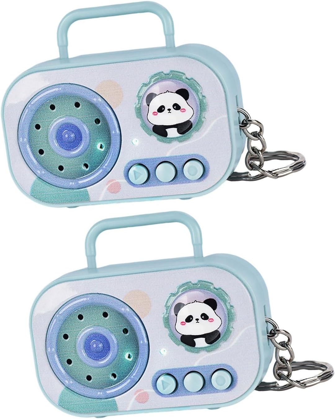 ABS Electronic Retro Cassettes Keychain Portable Voice Recorder Toy 4 Color Choices Collectible Gift Portable Retro Voice Recorder
