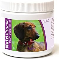 Vista 124 de Healthy Breeds Multivitamínico siberiano Husky para perros, suplemento diario recomendado por veterinarios, sabor a tocino, 60 masticables suaves