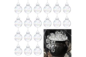 Funtery Halloween 4' Plastic Transparent Bubble Ball Decoration DIY Bubble Pot Halloween...