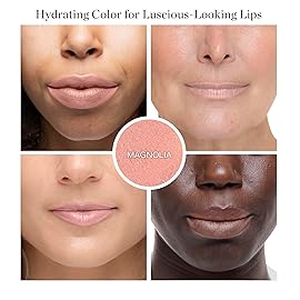 Ogee Tinted Sculpted Lip Oil - Lip Stain Made with 100% Organic Coconut Oil, Jojoba Oil, and Vitamin E - Best as Lip Balm, Lip Color or Lip Treatment - MAGNOLIA