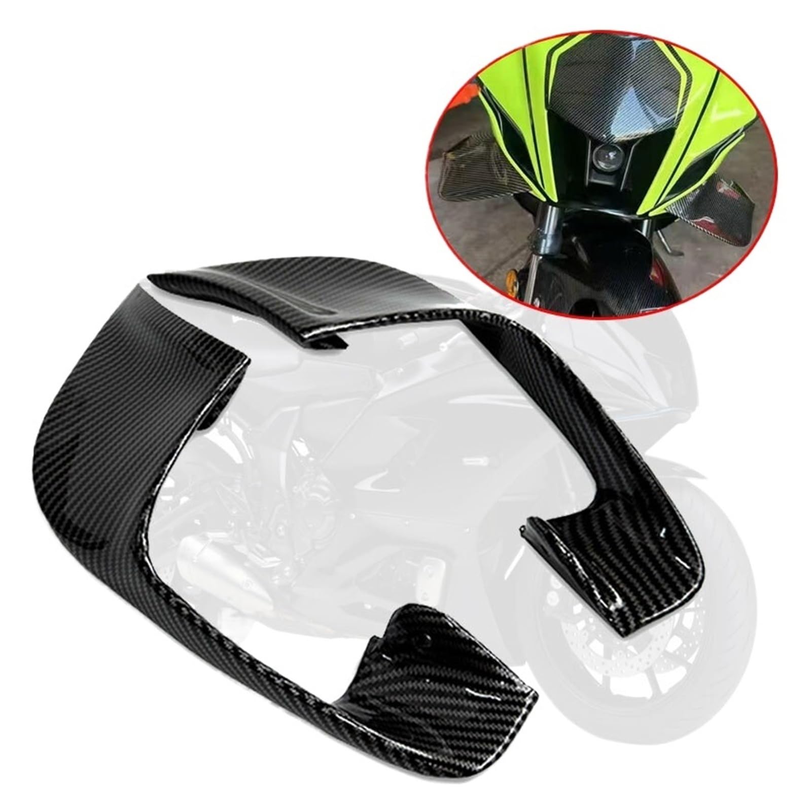 Aletta fissa for spoiler anteriore for moto