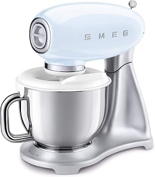 Smeg, SMIC01 Kneader Ice Cream Machine, 1.1 L Capacity, Cooling Container with Cooling System, Accessories Included, Compatible with Smeg SMF02/03/13 Planet Kneader