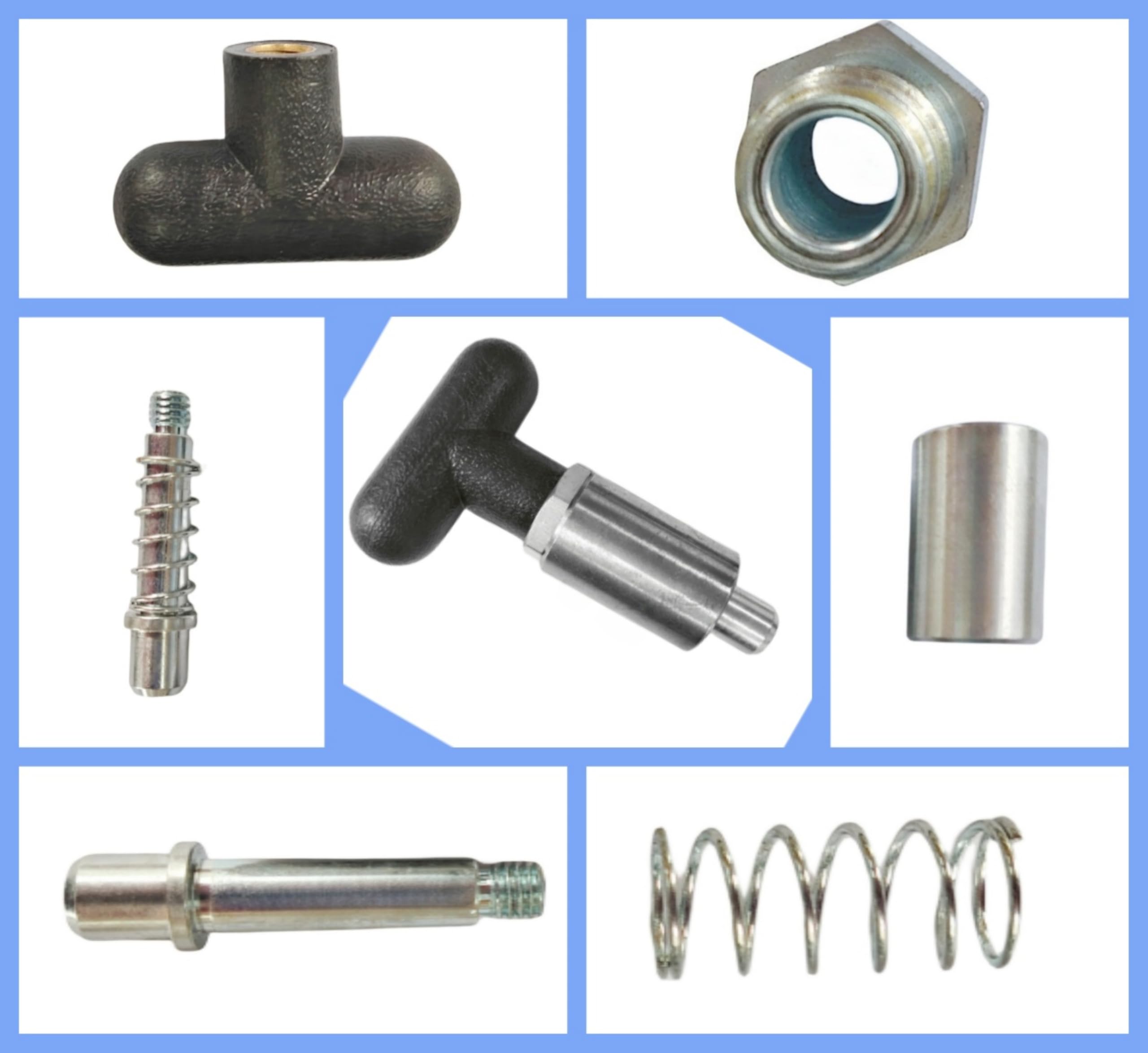 Spring Loaded Weld Pin Weld-on Pins SBDs Pop Pull Pins - Pack Of 4 Spring Loaded Weld On Steel ...