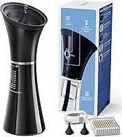 KAUGIC Upgraded Ear Wax Removal Kit: One-Piece Waste Tank, Temperature Sensor, IPX7 Waterproof Ear Irrigation with 4 Pressure Levels