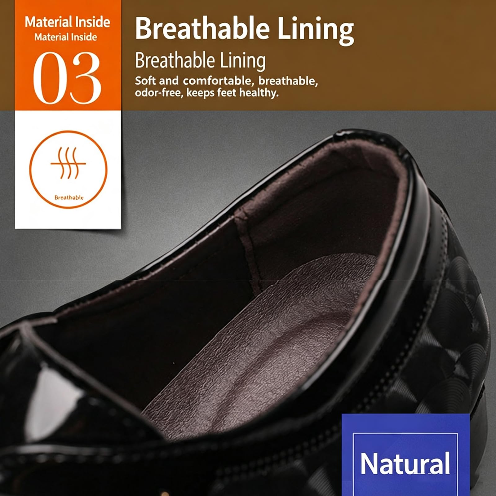 Scarpe Eleganti Uomo Oxford Scarpe da Smoking Stringate | A Punta Scarpe basse Classiche antiscivolo per Matrimonio Cerimonia Business Formali