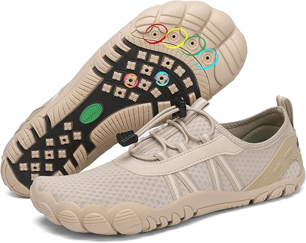 SAGUARO Escarpines Hombre Mujer Secado Rápido Barefoot Zapatillas de Agua Gr.36-48 - 1