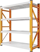 Vista 19 de Estantería de almacenamiento de 36" de ancho, 2500LBS, estanterías de garaje resistentes, estanterías ajustables de 5 niveles, estante