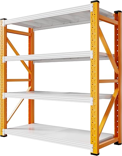 Vista 19 de Estantería de almacenamiento de 36" de ancho, 2500LBS, estanterías de garaje resistentes, estanterías ajustables de 5 niveles, estante