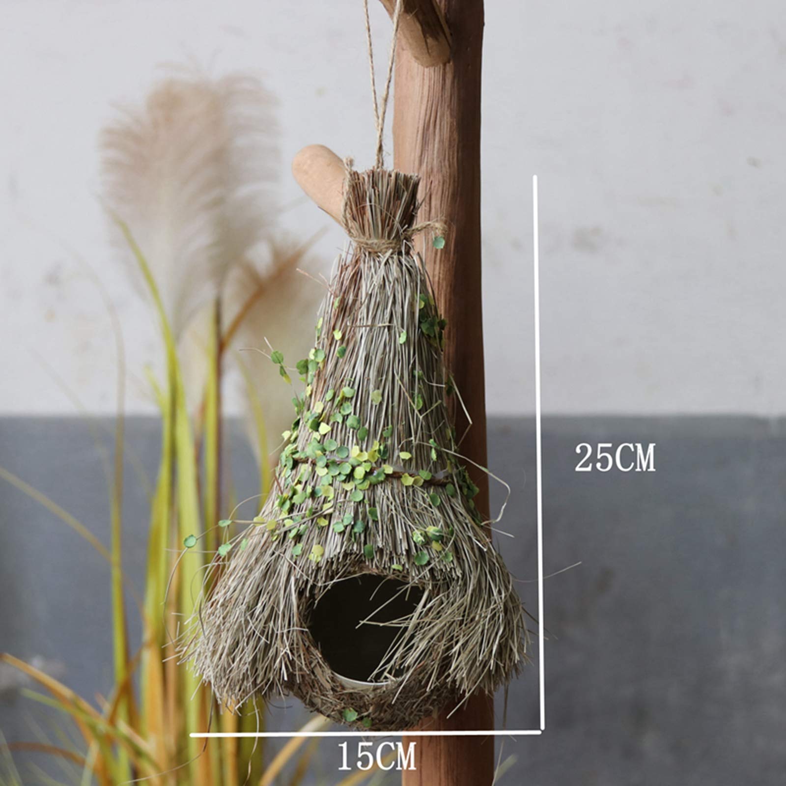 Nidi per Uccelli Nido di Uccello Ecologico Seagrass Bird, Birdhouse Pigeon Naturale, Forniture per Animali Domestici Paglia Birdcage