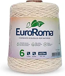 Barbante Crú nº6 c/ 600g - EuroRoma
