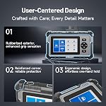 TOPDON AD500 OBD2 Scanner, Oil SAS Throttle TPMS BMS EPB Reset, Engine ABS SRS Transmission, Diagnostic Scan Tool, AutoVIN, Car Check Engine Code Reader with Battery Test, Lifetime Free Update