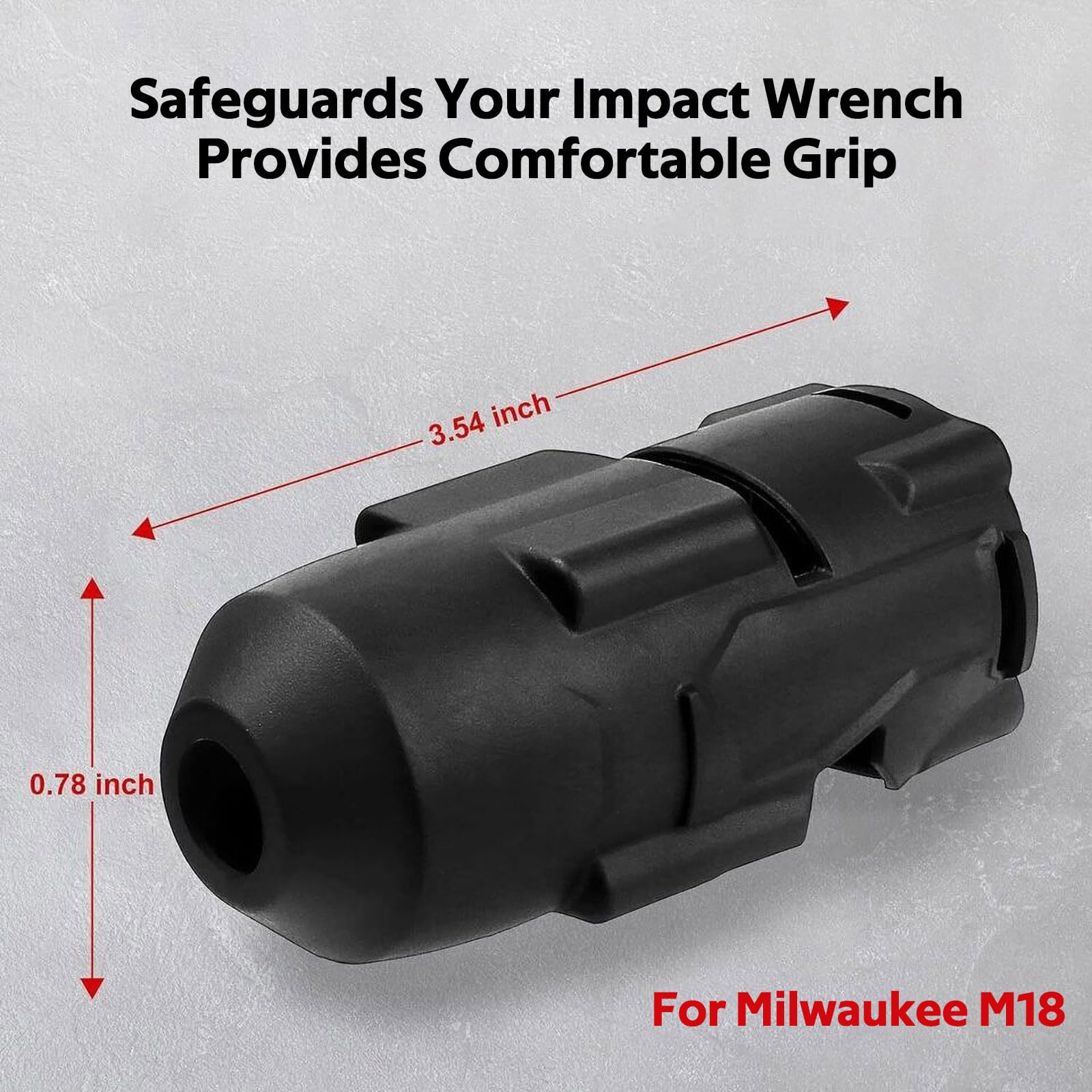 GIONAR High Torque Impact Wrench Boot for Milwaukee M18 - Image 2