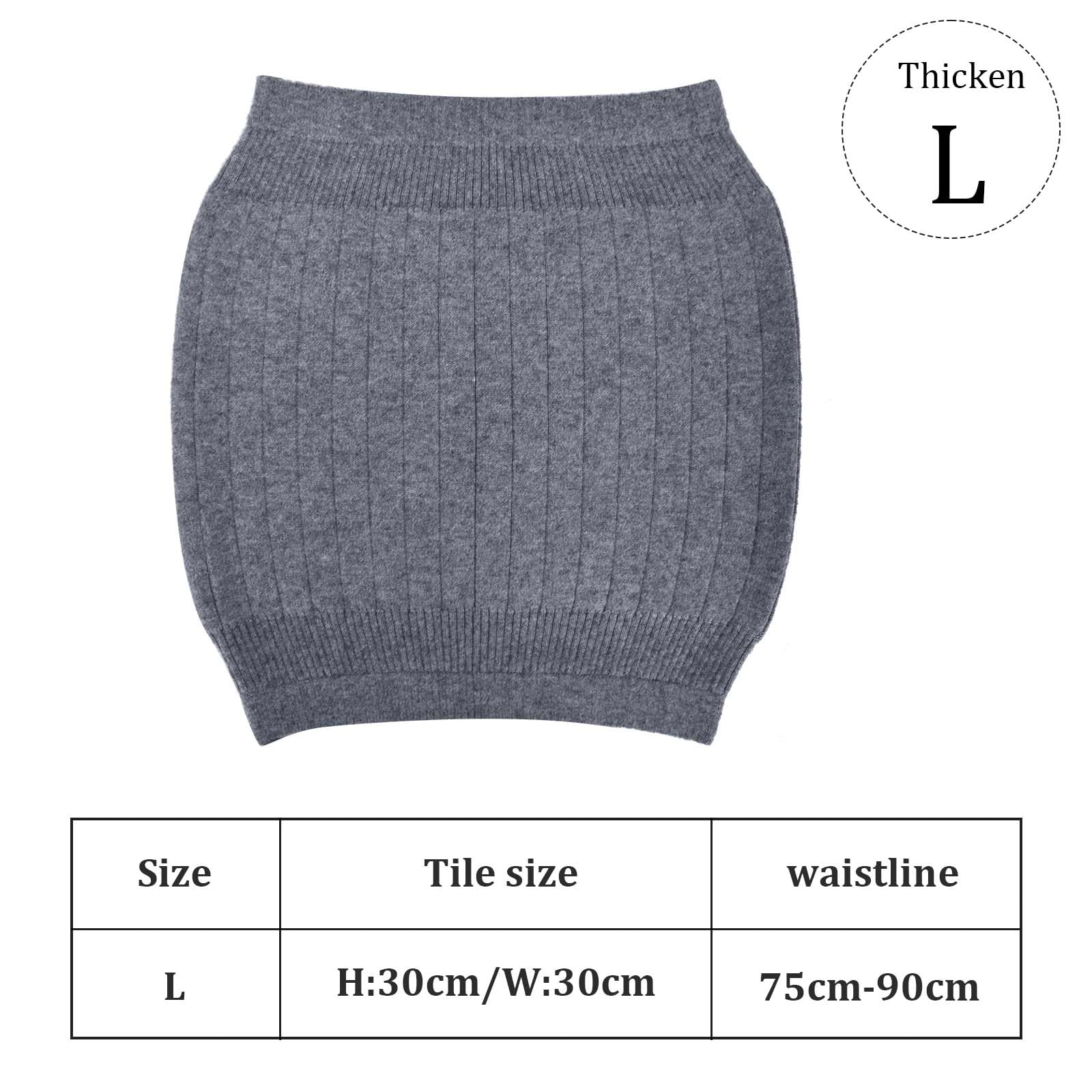Fascia Lombare Invernale da Donna in Cashmere - Scalda Schiena, Pancia e Corpo - Supporto Elastico in Vita - Cintura Protettiva