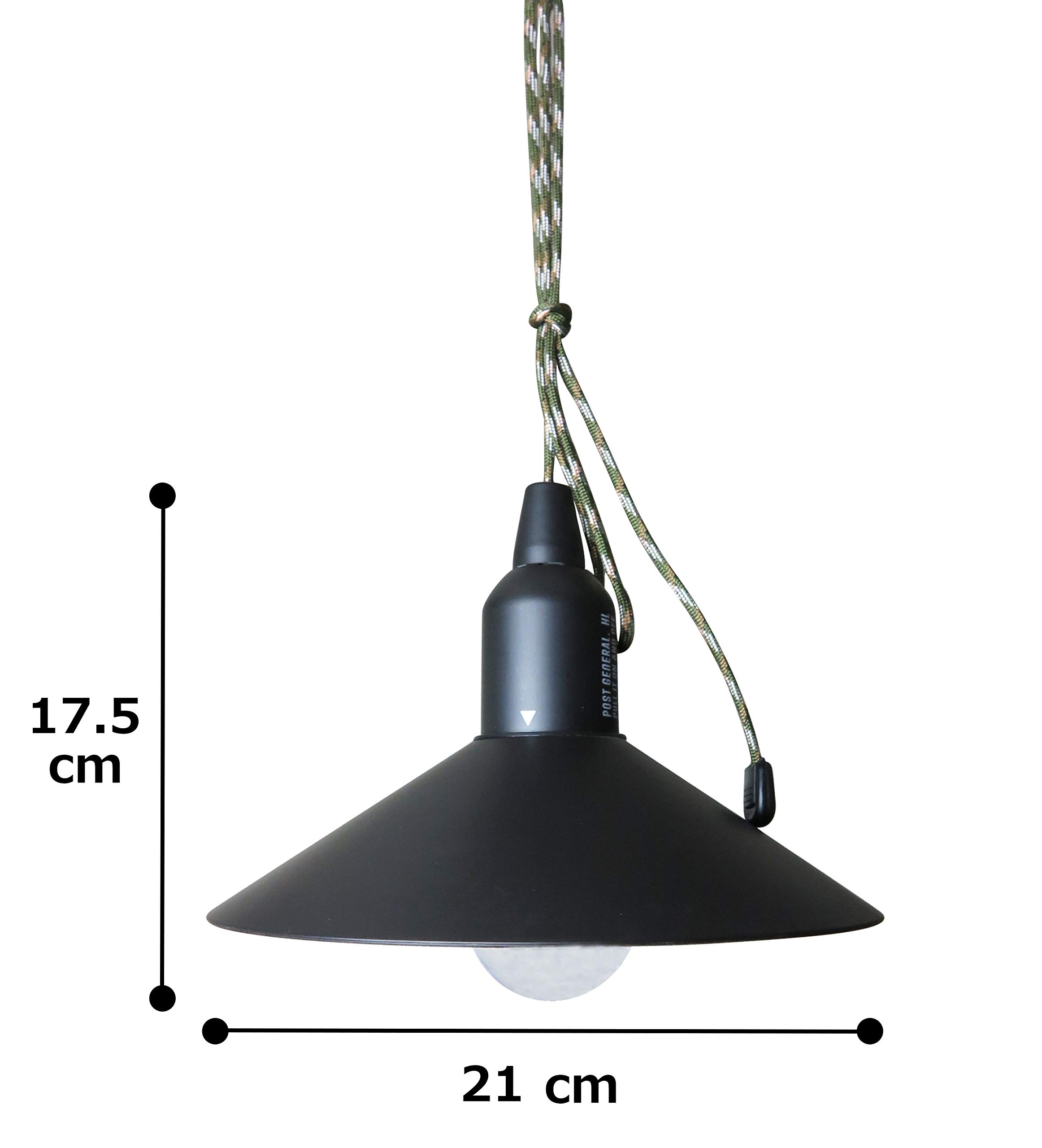 POST GENERAL PG Hang Lamp TYPE2 Black MISC