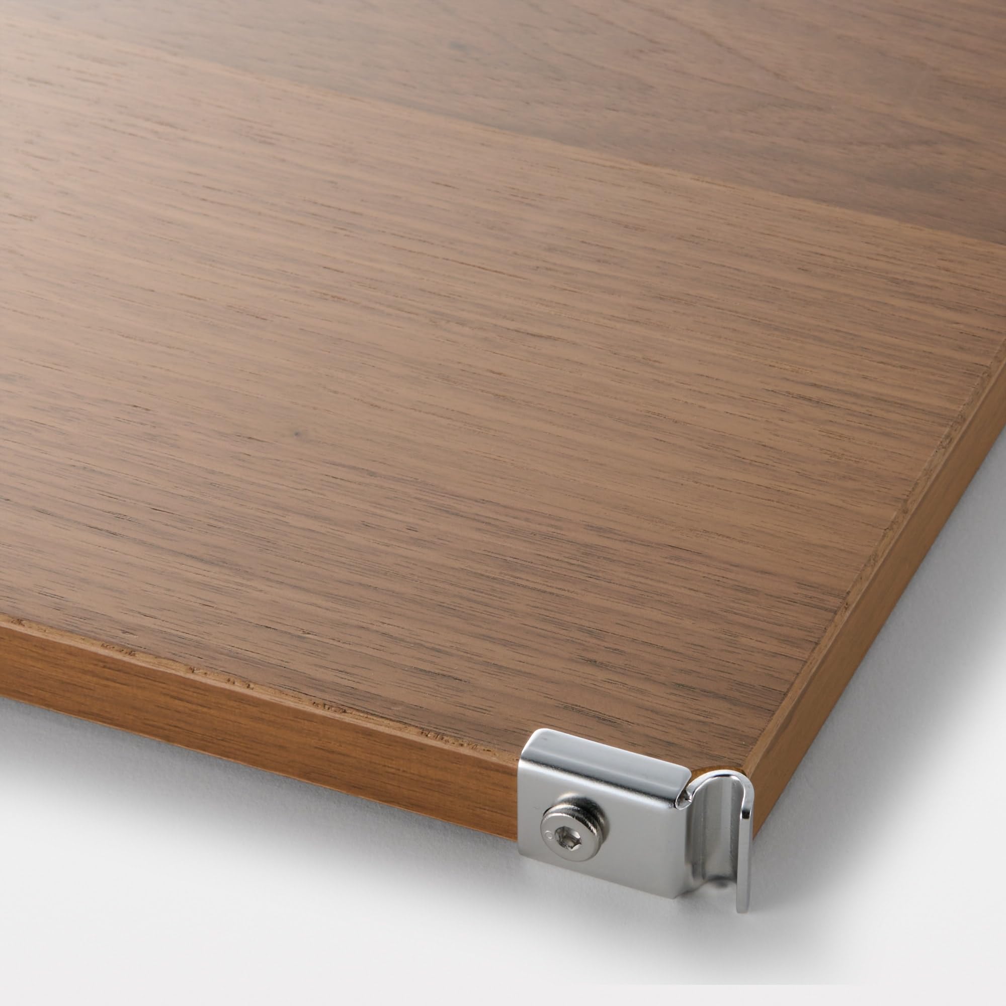 【もち】【MUJI】シェルフ 追加棚 ウォールナット材/84cm ステンレスユニットシェルフ・追加棚・ウォールナット材 | 無印良品