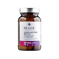 Rilastil Derm-Active Boost Integratore Alimentare a Base di Vitamine del Gruppo B e Magnesio, per Tutti i Tipi di Pelle, 90 Capsule