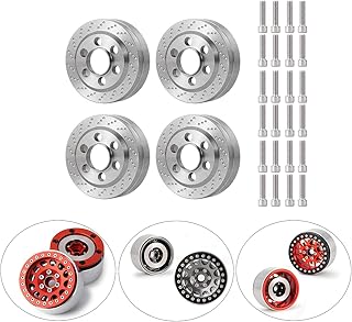 Que-T 4pcs Heavy Duty Wheel Weights for 1/10 RC 1.9
