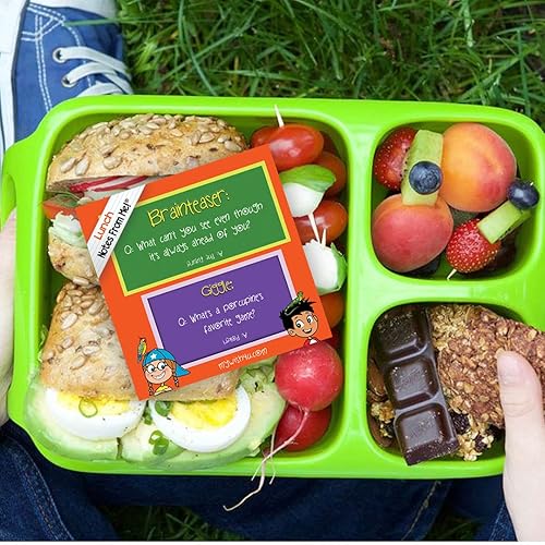 Miniatura 4 de 101 Notas de lonchera para niños y niñas, rompecabezas y risas, inspiradoras, motivacionales, pensando en ti, bromas, acertijos para niños, regalos