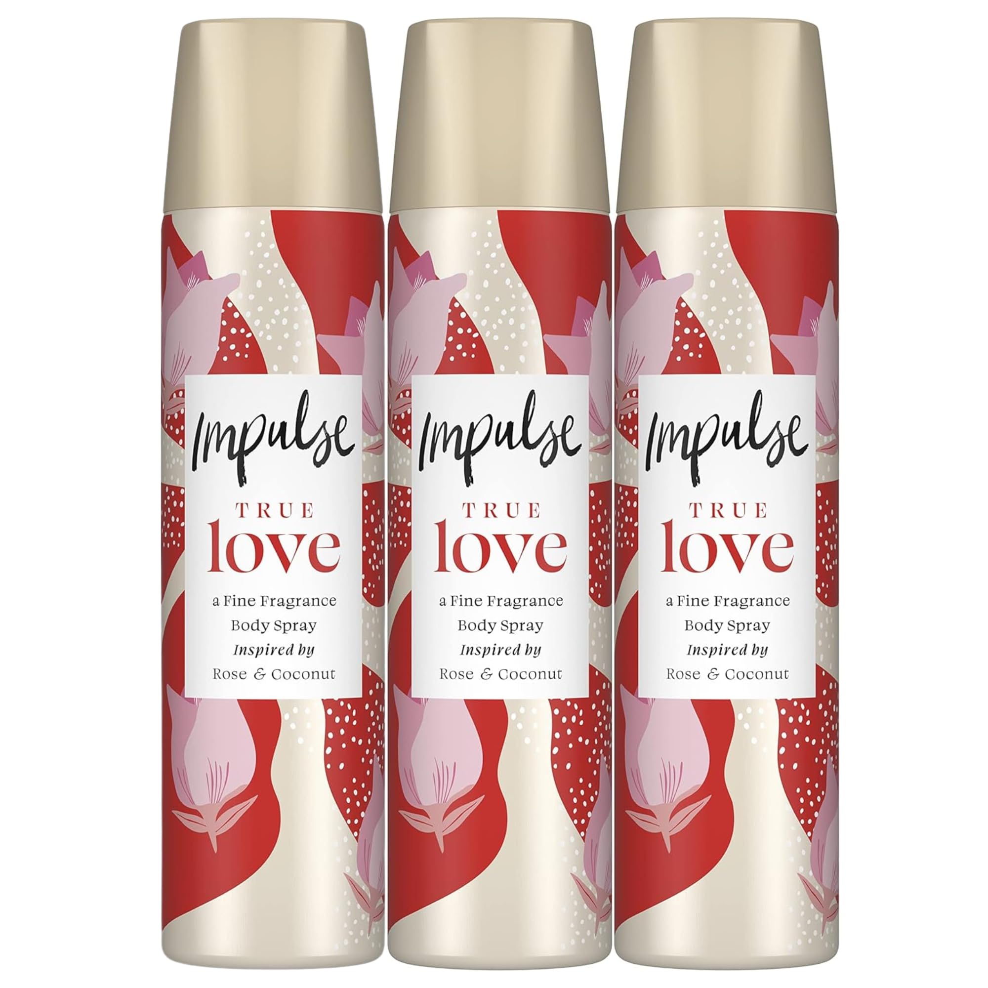True Love Body Spray Set Indulge In Luxurious Rose Coconut