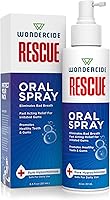 Wondercide Rescue Oral Spray for Dogs & Cats: Freshens Breath, Soothes Gums, Alcohol-Free Hypochlorous Acid Dental Care - 8.5 oz