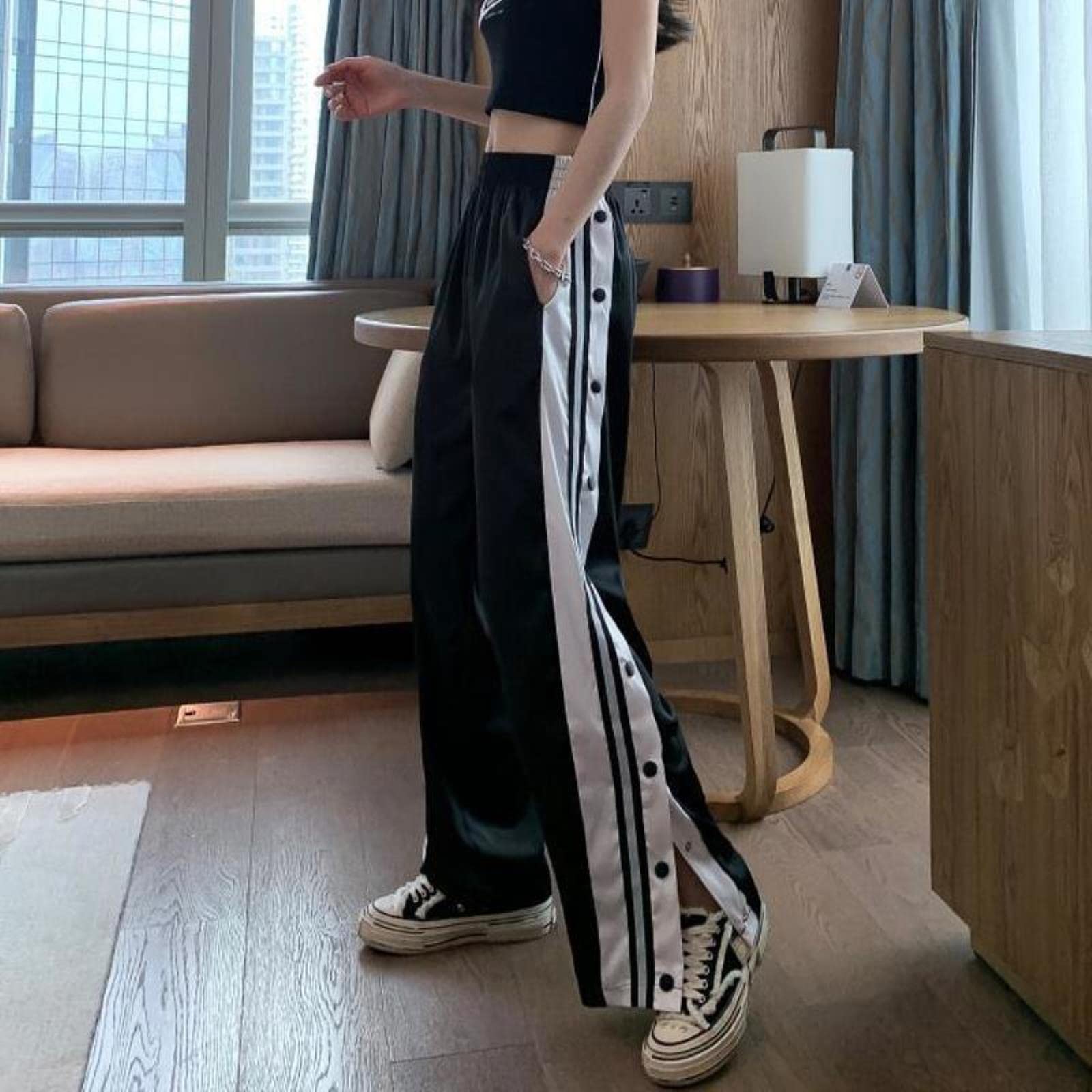 完売品⭐︎LYFT VINTAGE SWEAT WIDE PANTS Vintage Sweat Wide Pants - D.Grey – LÝFT