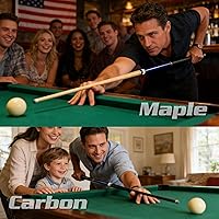 Vista 7 de GARSEN Palo de taco de billar de 58 pulgadas, 18 onzas, 19 onzas, 20 onzas, 21 onzas, barra de billar