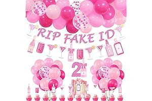 Pink Champagne 21st Birthday Decorations: Celebrate your Coming-of-Age with Style and Sophistication